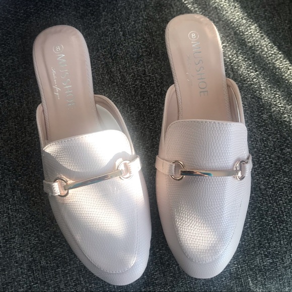 Point Toe Buckle Mule Shoes Backless Slip-on Loafe - Picture 8 of 8